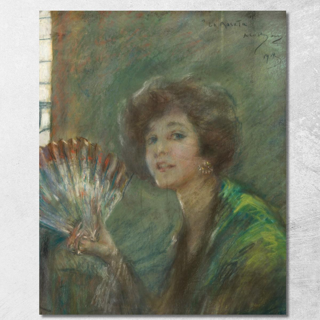 La Rosa Alice Pike Barney apb50 quadro stampato su tela La Rosa Alice Pike Barney apb50 quadro stampato su tela