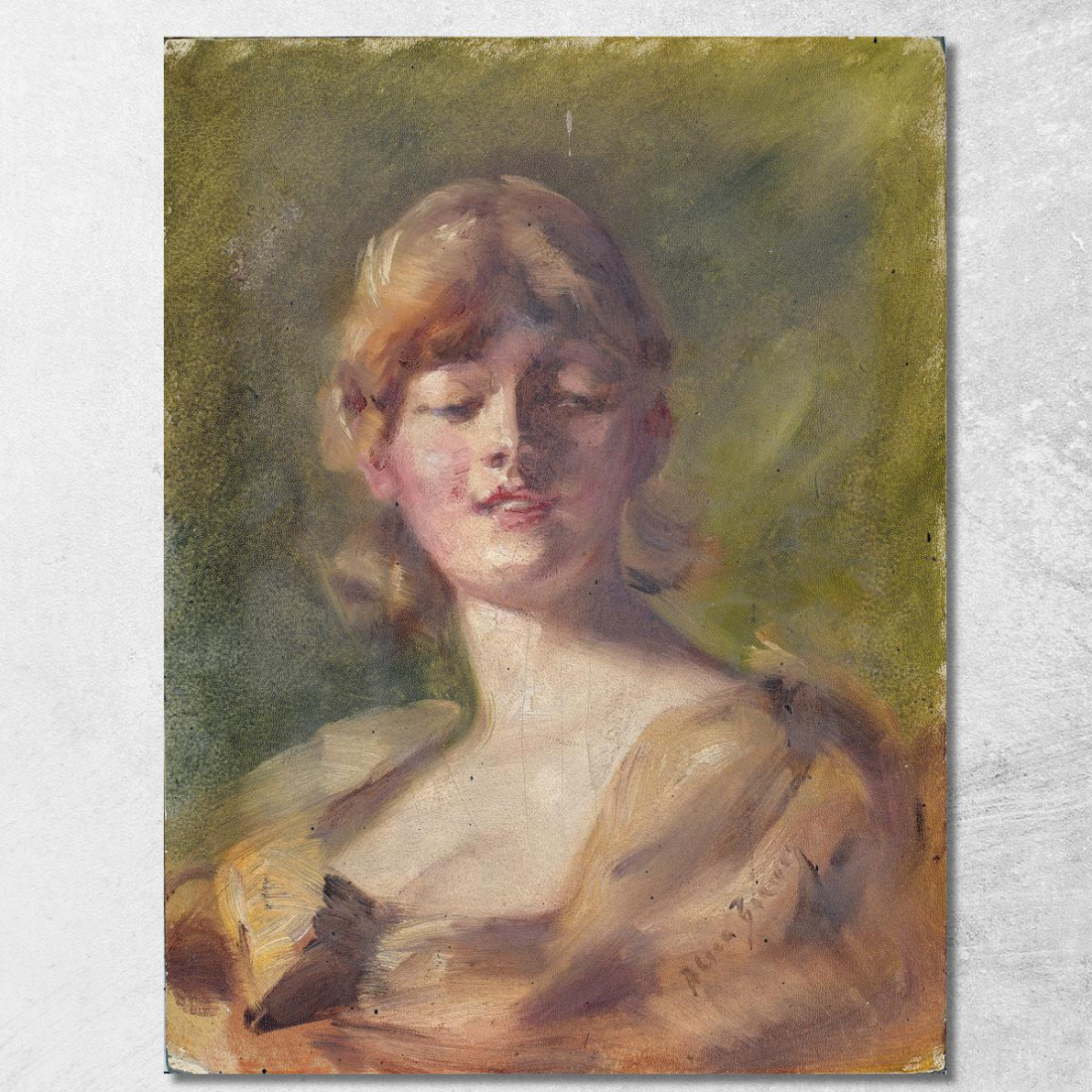 Studio Della Testa Alice Pike Barney apb105 quadro stampato su tela Studio Della Testa Alice Pike Barney apb105 quadro stampato su tela