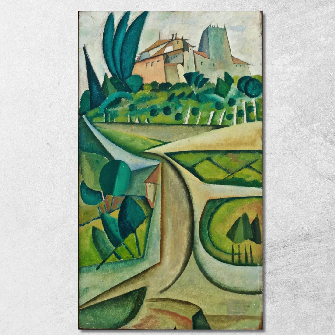 Paesaggio Di Manhufe Amadeo de Souza-Cardoso asc11 quadro stampato su tela Paesaggio Di Manhufe Amadeo de Souza-Cardoso asc11 quadro stampato su tela