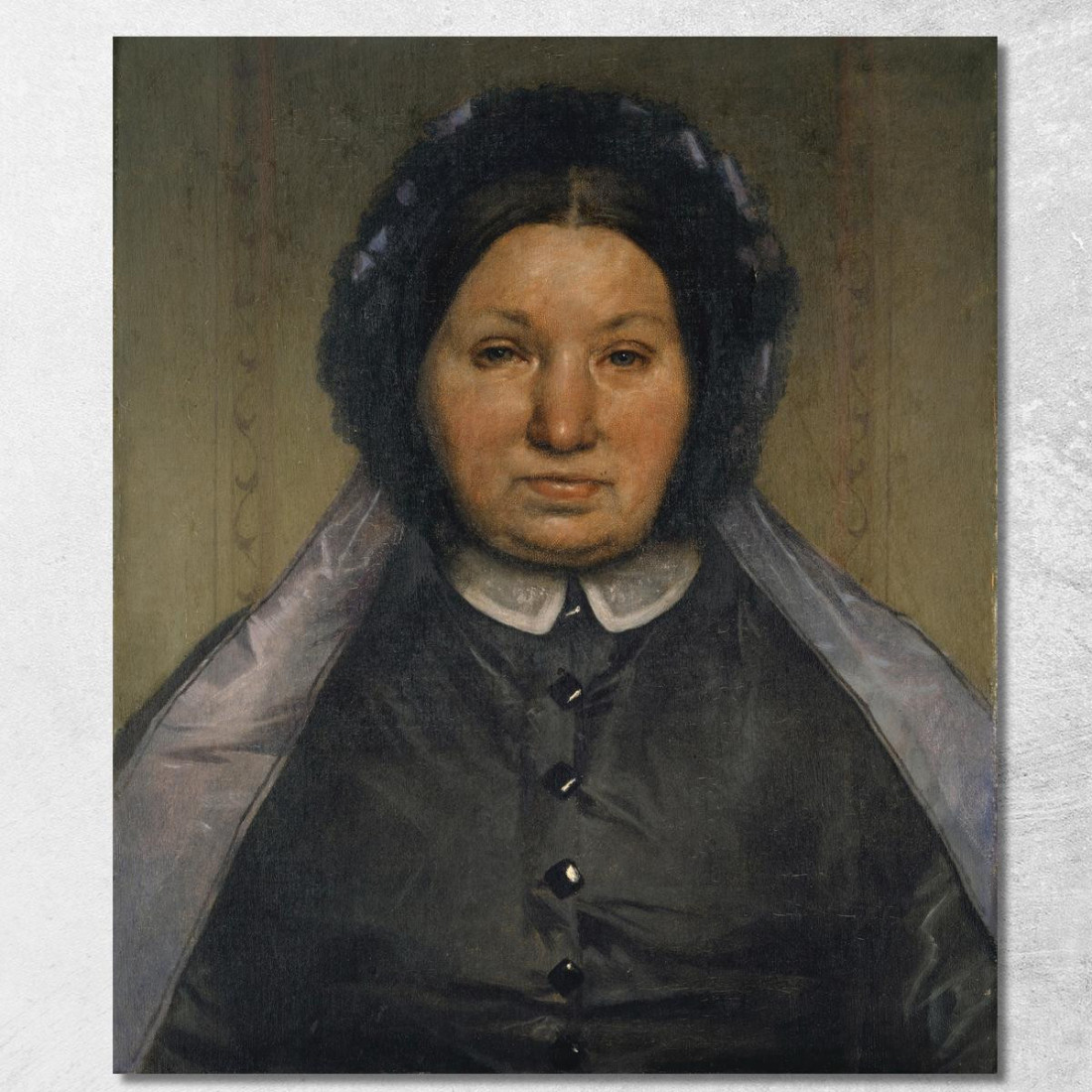 Ritratto Di Sibilla Müller-Kleyling Arnold Böcklin abk50 quadro stampato su tela Ritratto Di Sibilla Müller-Kleyling Arnold Böcklin abk50 quadro stampato su tela