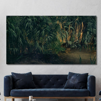Canna Arnold Böcklin abk52 quadro stampato su tela