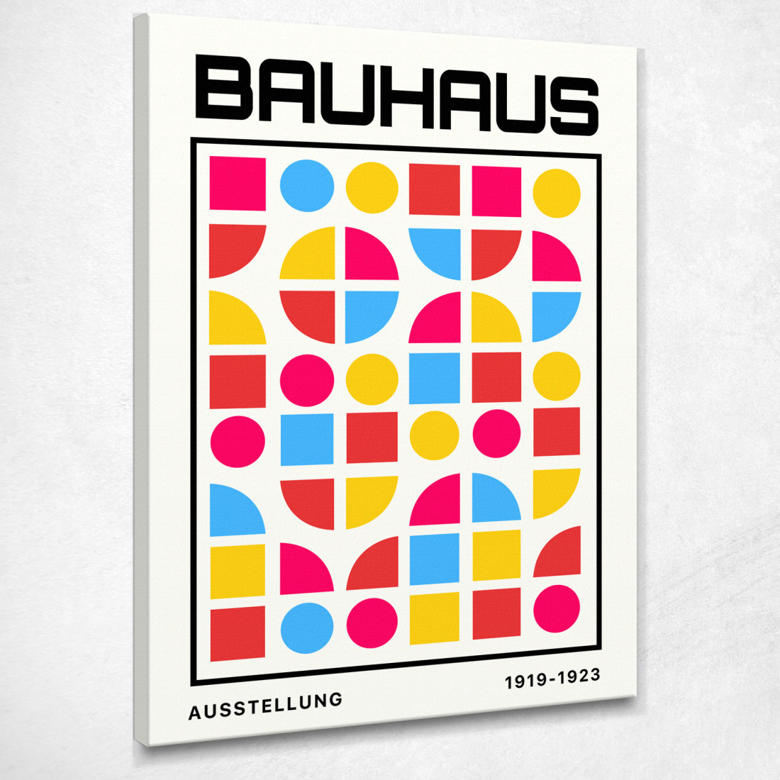Quadro Bauhaus Schema Geometrico Astratto Bauhaus Style bhs30 quadro stampato su tela Quadro Bauhaus Schema Geometrico Astratto Bauhaus Style bhs30 quadro stampato su tela