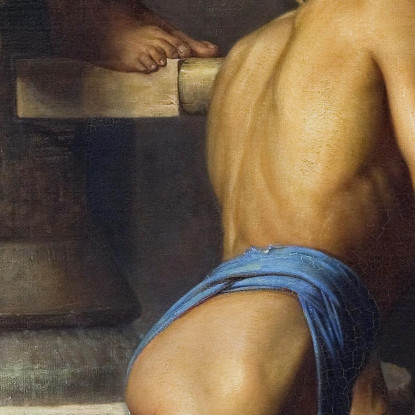 Sansone E I Filistei Carl Bloch cbl23 quadro stampato su tela