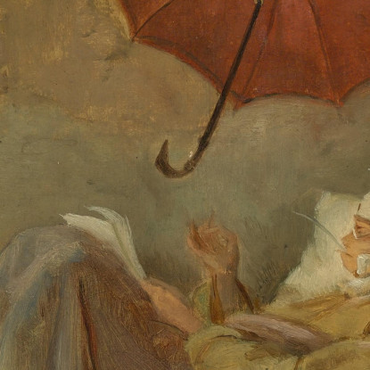 Der Arme Poet Il Povero Poeta Carl Spitzweg csp10 quadro stampato su tela