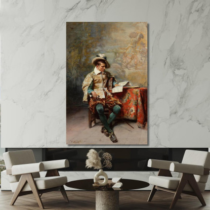 Pensieri Lontani Cesare Auguste Detti cad9 quadro stampato su tela