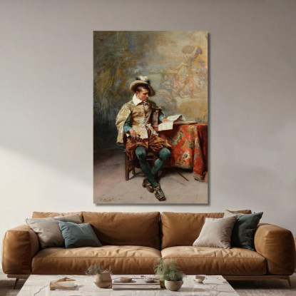 Pensieri Lontani Cesare Auguste Detti cad9 quadro stampato su tela