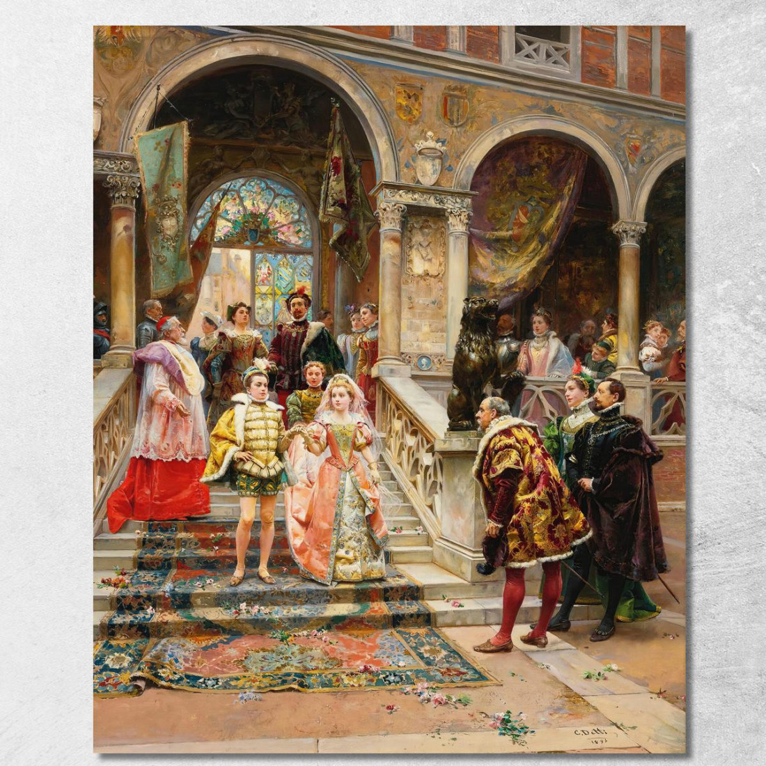 Il Matrimonio Del Principe Cesare Auguste Detti cad20 quadro stampato su tela Il Matrimonio Del Principe Cesare Auguste Detti cad20 quadro stampato su tela