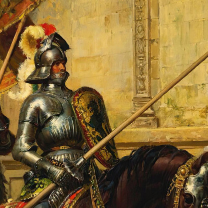 Alla Giostra Cesare Auguste Detti cad25 quadro stampato su tela