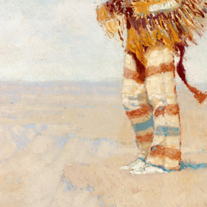 L'Ultimo Della Sua Razza L'Americano Scomparso Frederic Remington frm50 quadro stampato su tela