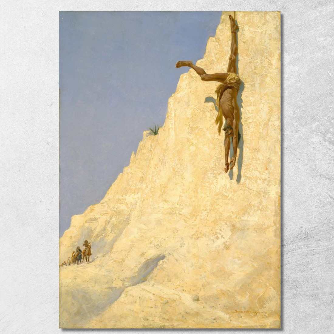 Il Trasgressore Frederic Remington frm62 quadro stampato su tela Il Trasgressore Frederic Remington frm62 quadro stampato su tela