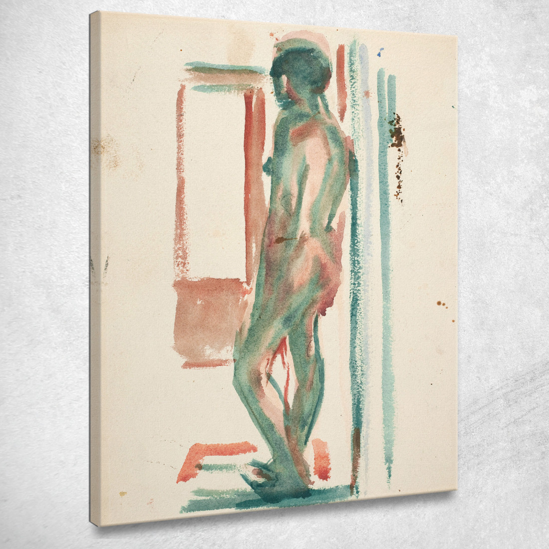Atto Permanente 2 Edvard Munch em294 quadro stampato su tela Atto Permanente 2 Edvard Munch em294 quadro stampato su tela