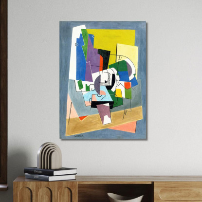 Composizione 3 Georges Valmier gvl25 quadro stampato su tela