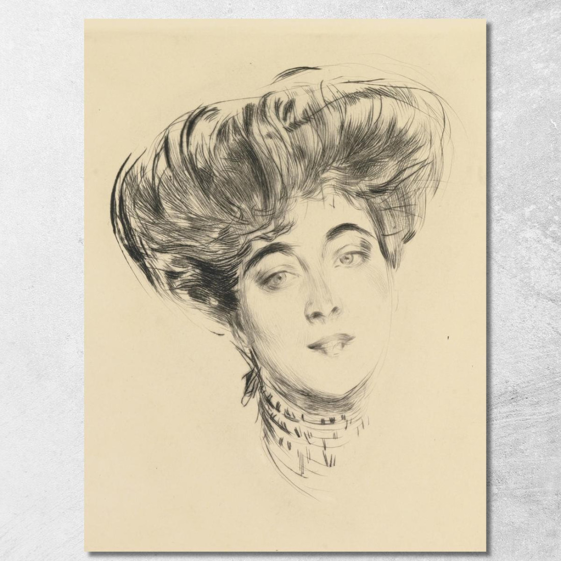 Ritratto Della Contessa D'Orsay Giovanni Boldini gbd77 quadro stampato su tela Ritratto Della Contessa D'Orsay Giovanni Boldini gbd77 quadro stampato su tela