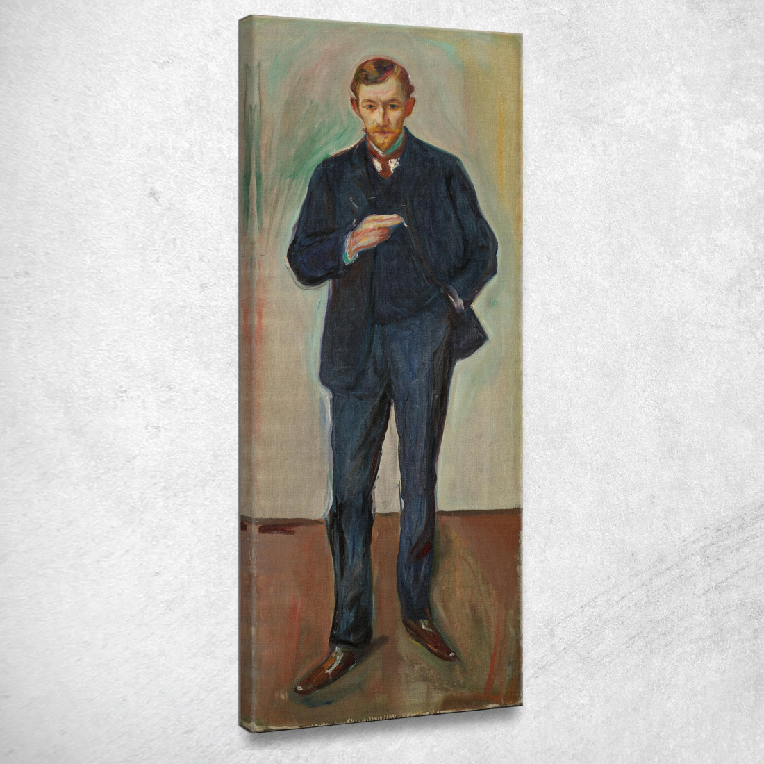 Il Francese Marcel Archinard Edvard Munch em323 quadro stampato su tela Il Francese Marcel Archinard Edvard Munch em323 quadro stampato su tela