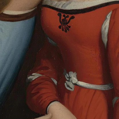 Paolo E Francesca Jean Auguste Dominique Ingres jad27 quadro stampato su tela