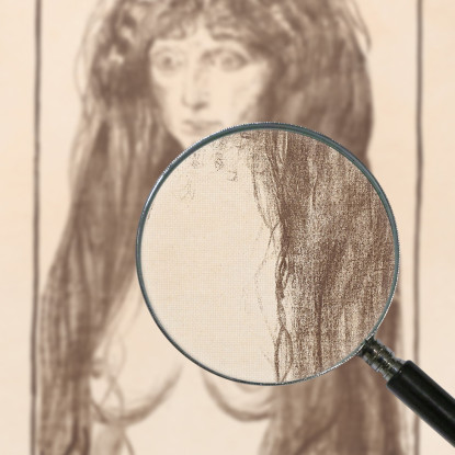 Il Peccato Edvard Munch em345 quadro stampato su tela