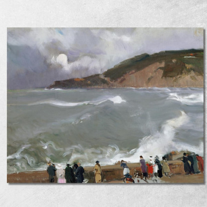 Frangiflutti San Sebastian Joaquín Sorolla jsr11 quadro stampato su tela