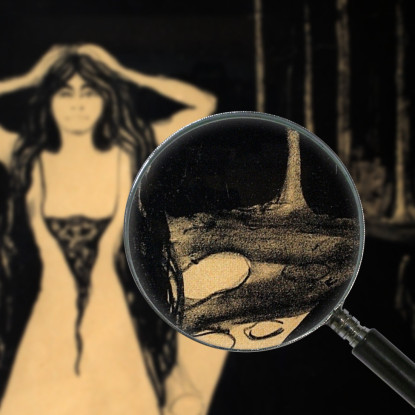 Ceneri Del Tuono Ii Edvard Munch em365 quadro stampato su tela