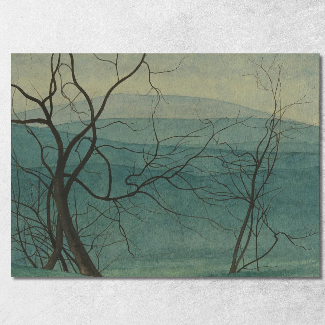 Rami Degli Alberi Léon Spilliaert lsp18 quadro stampato su tela Rami Degli Alberi Léon Spilliaert lsp18 quadro stampato su tela