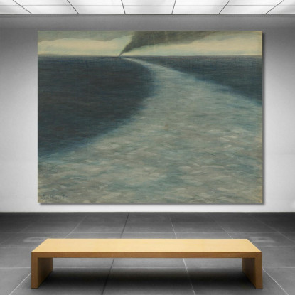 Marino Con Scia Léon Spilliaert lsp80 quadro stampato su tela