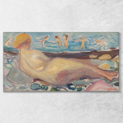 Venere Edvard Munch em384 quadro stampato su tela