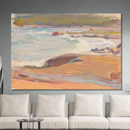 Dall'Isola Di Suursaari Magnus Enckell mek19 quadro stampato su tela