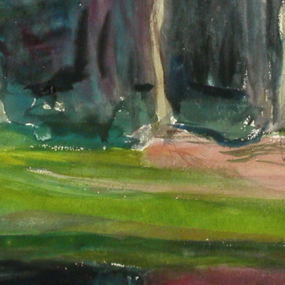 Paesaggio 3 Magnus Enckell mek30 quadro stampato su tela