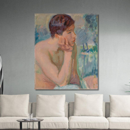 Perso Nei Pensieri Magnus Enckell mek34 quadro stampato su tela