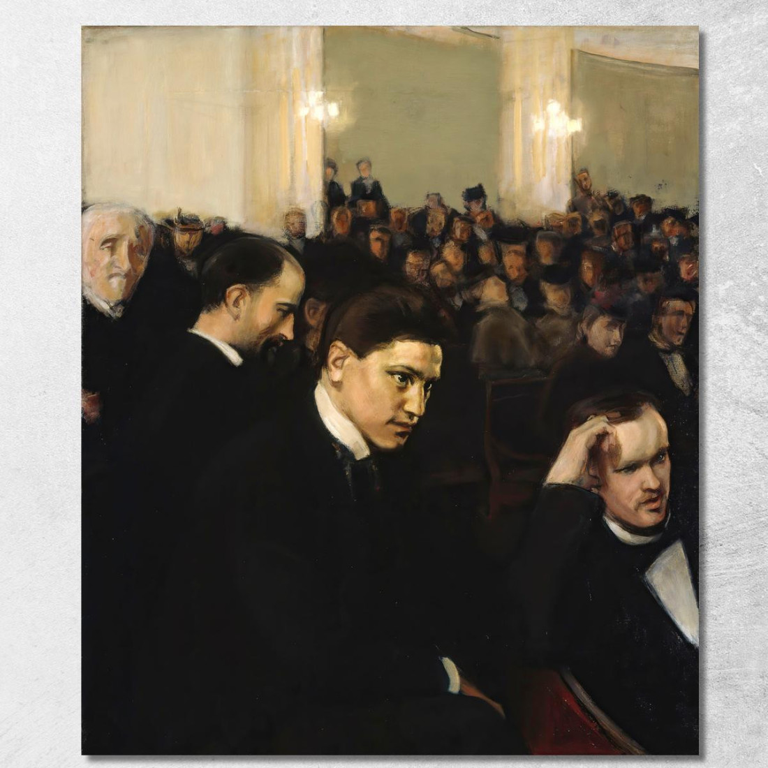 Il Concerto Magnus Enckell mek74 quadro stampato su tela Il Concerto Magnus Enckell mek74 quadro stampato su tela