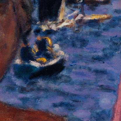 Conversazione Ad Arcachon Pierre Bonnard pbn7 quadro stampato su tela