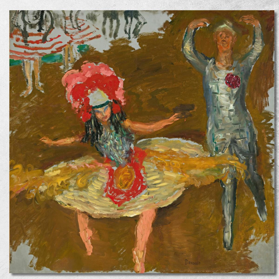 Ballerini Pierre Bonnard pbn8 quadro stampato su tela Ballerini Pierre Bonnard pbn8 quadro stampato su tela
