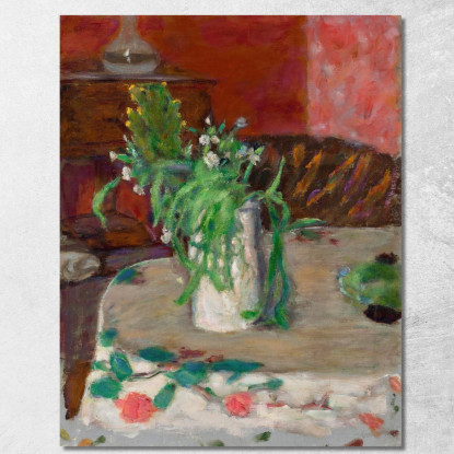 Fiori E Caraffa Pierre Bonnard pbn14 quadro stampato su tela