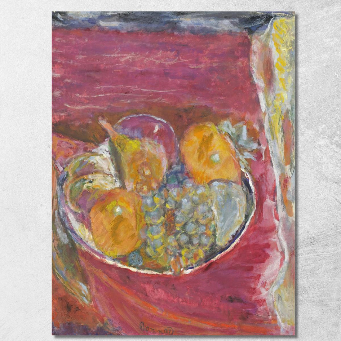 Uva Pierre Bonnard pbn40 quadro stampato su tela Uva Pierre Bonnard pbn40 quadro stampato su tela