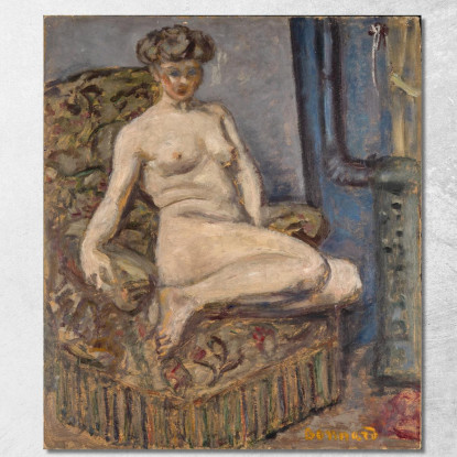 Modello In Poltrona Pierre Bonnard pbn44 quadro stampato su tela