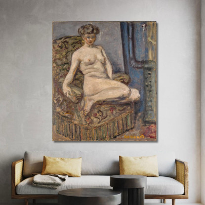 Modello In Poltrona Pierre Bonnard pbn44 quadro stampato su tela