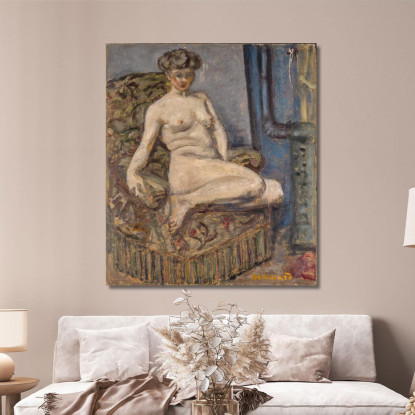 Modello In Poltrona Pierre Bonnard pbn44 quadro stampato su tela