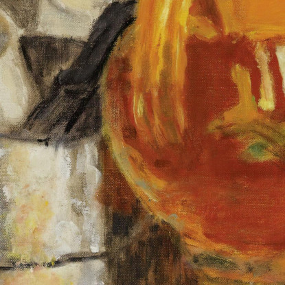 Natura Morta Con Brocca Arancione Pierre Bonnard pbn46 quadro stampato su tela