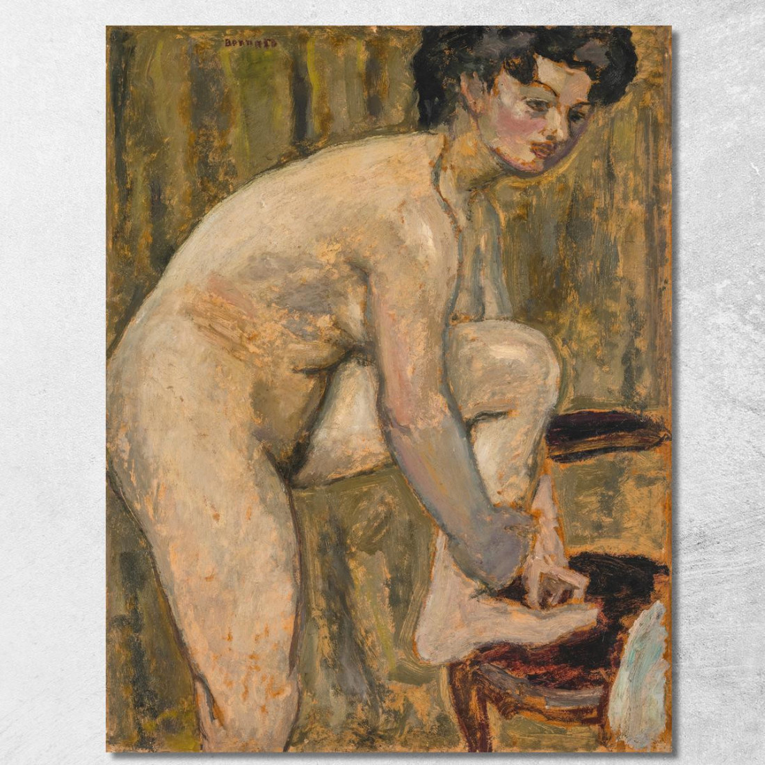 Nudo Pierre Bonnard pbn52 quadro stampato su tela Nudo Pierre Bonnard pbn52 quadro stampato su tela