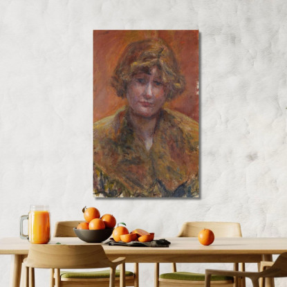 Ritratto Di Ragazza Studio Pierre Bonnard pbn59 quadro stampato su tela