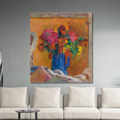 Pot Bleu Pierre Bonnard pbn62 quadro stampato su tela