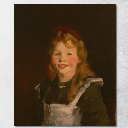 Ragazza Olandese Robert Henri rhn15 quadro stampato su tela