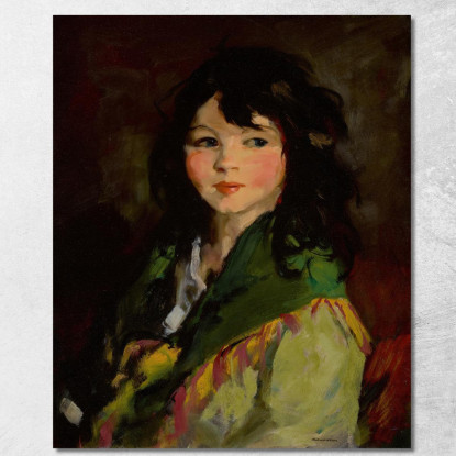 Francine Amore Robert Henri rhn21 quadro stampato su tela