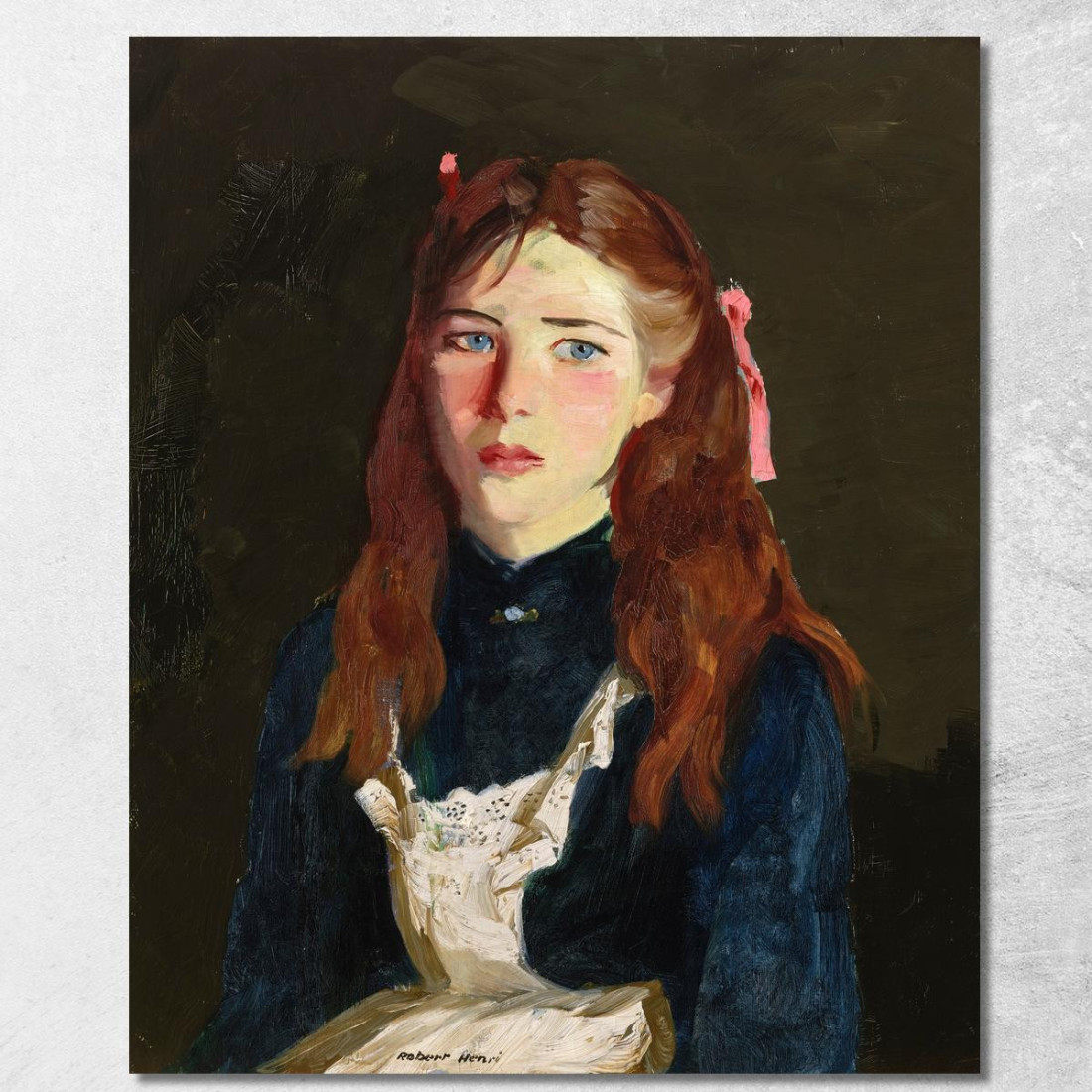 Ragazza Irlandese Robert Henri rhn32 quadro stampato su tela Ragazza Irlandese Robert Henri rhn32 quadro stampato su tela