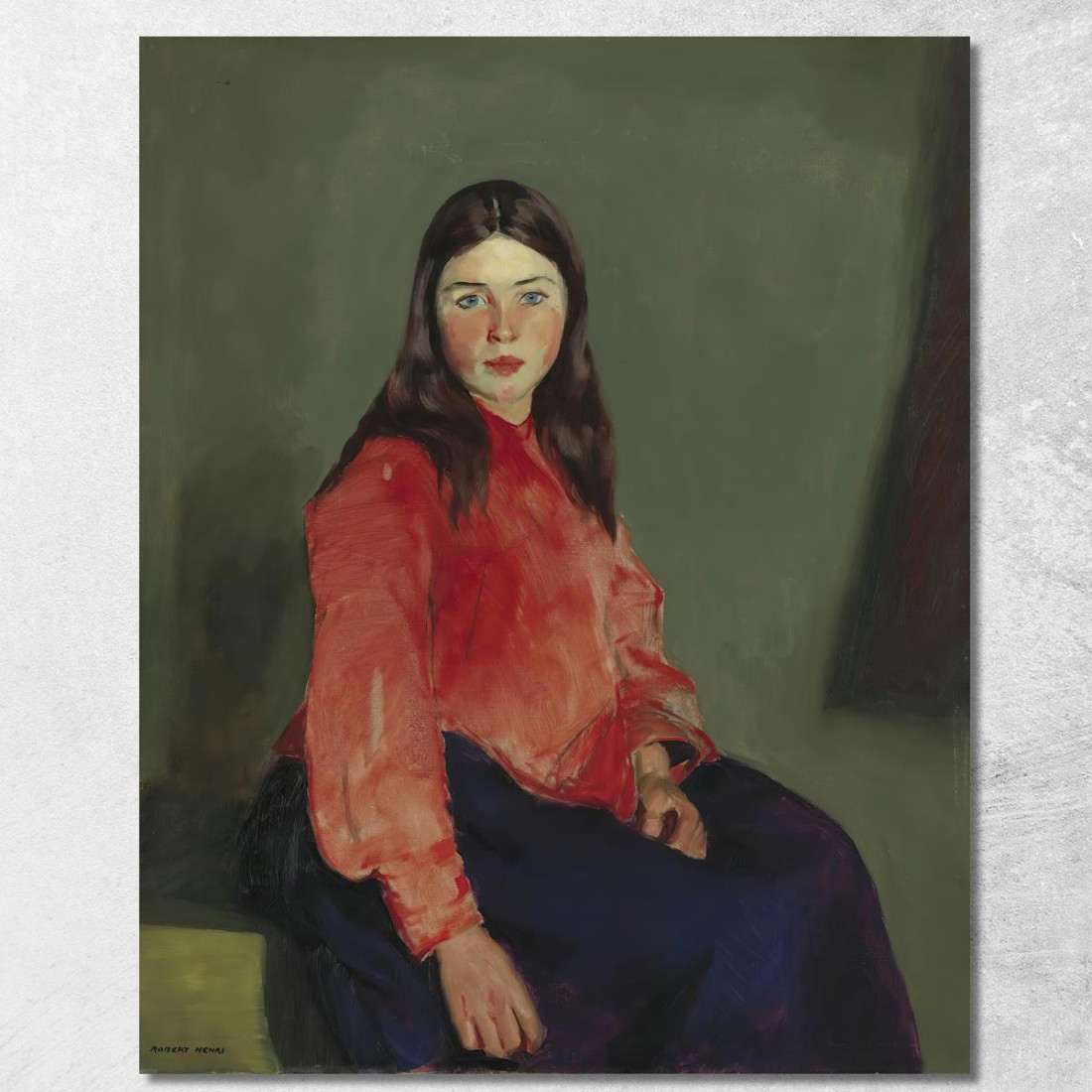 Maria Di Connemara Robert Henri rhn44 quadro stampato su tela Maria Di Connemara Robert Henri rhn44 quadro stampato su tela