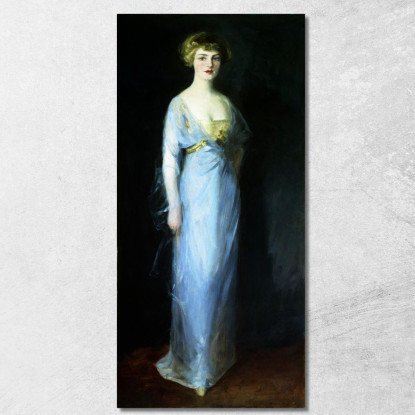 Ritratto Di Dorothy Wagstaff Robert Henri rhn55 quadro stampato su tela