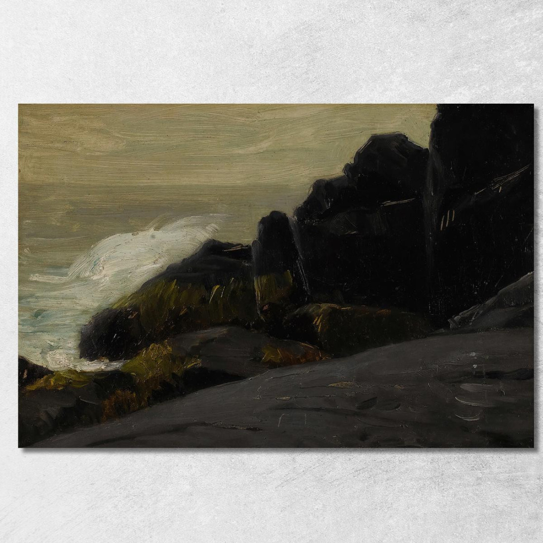 Scogliere Marine Robert Henri rhn59 quadro stampato su tela Scogliere Marine Robert Henri rhn59 quadro stampato su tela
