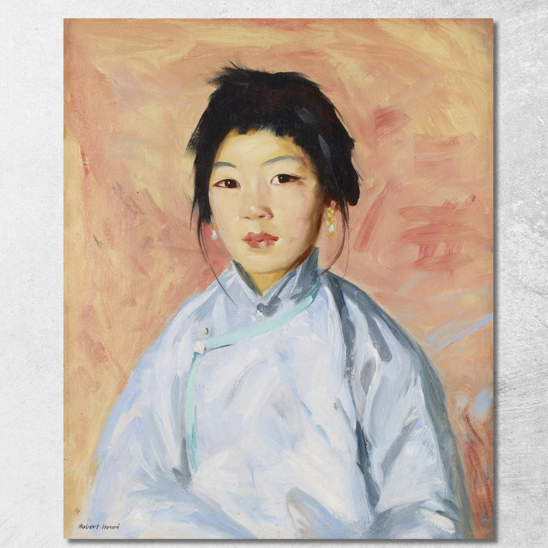 Per Questo Robert Henri rhn65 quadro stampato su tela Per Questo Robert Henri rhn65 quadro stampato su tela