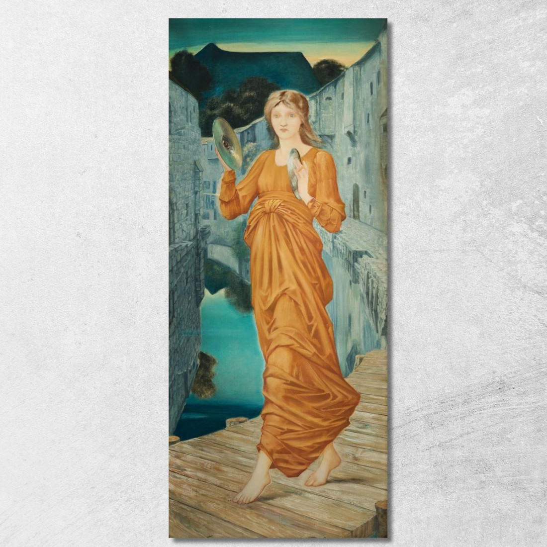 Aurora Sir Edward Coley Burne-Jones ecb7 quadro stampato su tela