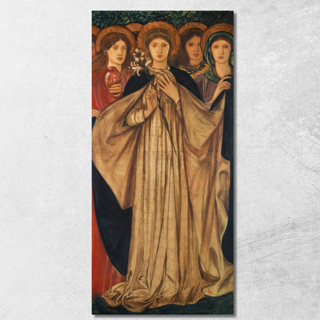Le Tre Marie Sir Edward Coley Burne-Jones ecb99 quadro stampato su tela Le Tre Marie Sir Edward Coley Burne-Jones ecb99 quadro stampato su tela