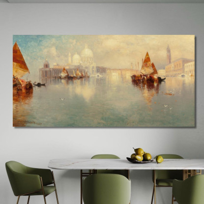 Venezia 6 Thomas Moran tmr92 quadro stampato su tela